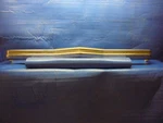 1973 General Motors Gm Pontiac Front Bumper 487353 Chrome With Holes For Strip. Fixed Price $235.00.