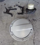 2010 2011 2012 Kia Soul U8470-2K000 Brushed Aluminum Fuel Fill Door Oem Used. Fixed Price $30.00.