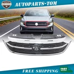 Fit 2022 2023 2024 Vw Volkswagen Jetta Front Bumper Chrome & Black Upper Grille. Fixed Price $129.99.