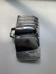 Nos 1956 Mercury Grille Extension Stone Deflector BU-17620-A Oem Some Scratches. Fixed Price $55.00.