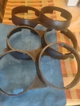 1968 / 1969 Oldsmobile Toronado Left Side Headlamp Cases Surrounds. Fixed Price $12.00.