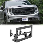 For Gmc Sierra 1500 2500HD 3500HD (no Drill) Front Grille License Plate Bracket. Fixed Price $48.82.
