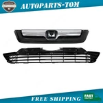 Front Bumper Upper+lower Grille Chrome Fit For Honda Crv Cr-v 2007-2009. Fixed Price $68.99.