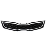 For 2012-2015 Rio Front Center Grills Black, Chrome Molding Plastic Q. Fixed Price $101.95.
