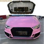Fits Audi A3 S3 2017-2020 Upgrade Replace Front Grille Honeycomb Radiator. Fixed Price $147.72.