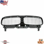 Fits 2002-2005 Bmw 745LI Sedan New Front Grille Assembly Black Plastic BM1200158. Fixed Price $80.80.