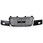 Grille 03-15 For Gmc Savana 2500/3500 Chrome Shell W/ Black Insert Composite Hl. Fixed Price $217.57.