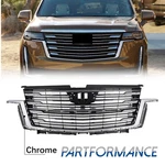 For 2021 2022 Cadillac Escalade Esv Front Bumper Upper Grille Platinum 84830320. Fixed Price $250.99.