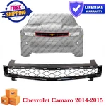 Plastic Paintable Black For Chevrolet Camaro 2014-2015 Grille Front Upper. Fixed Price $264.65.