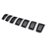 For Jeep Cherokee 2019-2023 Grille Kit Front 7-PIECES Set Chrome Frame CH1200415. Fixed Price $138.50.