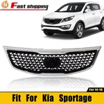 Chrome Front Bumper Upper Grille For Kia Sportage 2014 15-2016 863503W500. Fixed Price $49.99.