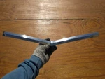 1957 Ford Continental Kit Molding Fairlane Factory Faceplate. Fixed Price $125.00.