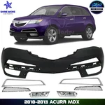 Front Bumper Cover Fascia & Fog Light Assembly Kit For 2010-2013 Acura Mdx. Fixed Price $503.70.