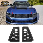 Fits 24-26 Ford Mustang Dark Horse Front Bumper Upper Side Mesh Grilles Abs Pair. Fixed Price $39.99.