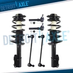 Front Struts W/coil Springs Sway Bars Tie Rods For 2004-2012 Malibu Pontiac G6. Fixed Price $185.30.