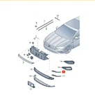 New Volkswagen Jetta MK7 A7 Front Right Bumper Molding Gli 17A854322A9B9. Fixed Price $74.80.
