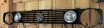 1988-1993 Volkswagen Vw MK1 Rabbit Golf Cabriolet 4 Light Grille Gti. Fixed Price $345.00.
