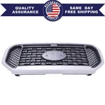 New Front Grille Silver Black Fits Ford Ranger 2019-2022 2023 Us KB3Z-8200-D. Fixed Price $136.99.