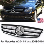 Sport Front Grille W/star For Mercedes Benz 2008-2014 W204 C250 C300 C350. Fixed Price $70.40.