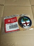 Alfa Romeo 166 Front Bonnet Grille Badge 156051011. Fixed Price $78.00.