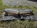Complete Used 1949 - 1950 Mercury Coupe Chrome Radiator Grille & Lights. Fixed Price $850.00.