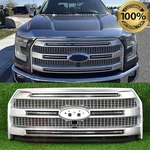 2015-2017 Ford F-150 Platinum Brushed Satin Front Bumper Grille FL3Z-8200-UA. Fixed Price $189.99.