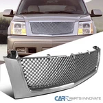 Fit 2002-2006 Cadillac Escalade Chrome Mesh Style Front Bumper Hood Grille. Fixed Price $139.95.