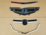 4PC Set 2004-2006 Acura Tl Front Bumper Grille Upper Center Lower Chrome Molding. Fixed Price $179.20.