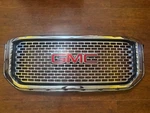 Brand New Nos Oem 2015-2020 Yukon Denali Front Bumper Grille W/ Emblem 23254462. Fixed Price $400.00.