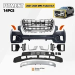 Front Bumper Cover Grille Assembly For 2021-2024 Gmc Yukon Slt 14 Pcs. Fixed Price $509.99.