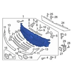 For Mazda CX-9 2019-2023 TN3950710C Front Grille. Fixed Price $1355.16.