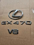 2003-2009 Lexus UZJ120L GX470 Rear Trunk Lid Emblem Logo Badge Symbol Set. Fixed Price $55.00.