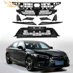 For 2022-2023 Honda Civic Front Bumper Upper & Lower Grille W/eyelid Molding Set. Fixed Price $70.49.
