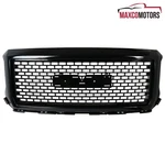 Hood Grille Fits 2014-2015 Gmc Sierra 1500 Glossy Black Front Denali Style. Fixed Price $108.49.