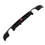 Rear Bumper Diffuser Gloss Blk W/led For Bmw Series 325I 323I Sport 05-12. Fixed Price $83.95.