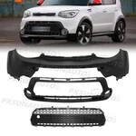 Front Bumper Cover Lower Grille 3PCS Fit For 2014 2015 2016 Kia Soul. Fixed Price $298.00.