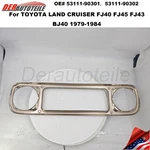 Chrome Grille Fits Toyota Land Cruiser FJ40 FJ45 BJ40 1979-1984 53111-90301. Fixed Price $149.00.