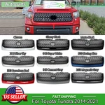 Fit For 2014-2021 Toyota Tundra Front Bumper Matte Black Honeycomb Grille. Fixed Price $155.99.