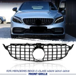 Black Upper Grille For Mercedes Benz C-class W205/S205 2015-2018 With 360 Camera. Fixed Price $62.95.