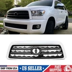 For 2008-2016 2017 Toyota Sequoia Platinum SR5 Super White Front Bumper Grille. Fixed Price $159.99.