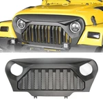 For 1997-2006 Jeep Wrangler Tj Front Matte Black Grille With Mesh. Fixed Price $119.99.