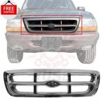 New Front Grille Silver And Gray Fits 1998-2000 Ford Ranger 2-DOOR FO1200383. Fixed Price $117.36.