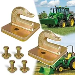 Viagl 2 Pack 3/8" Tractor Bucket Grab Hook Grade 70 Forged Steel Bolt On. Fixed Price $30.96.