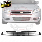 New Front Grille Chrome Shell With Dark Gray For 2006-2011 Chevrolet Impala. Fixed Price $58.35.