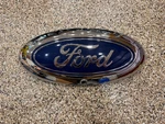 2023-2025 Ford F-250 F-350 Super Duty Front Grill Emblem Chrome With Camera Hole. Fixed Price $199.00.