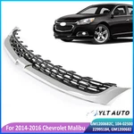 Front Upper Radiator Grille Chrome And Black Fit For 2014-2016 Chevrolet Malibu. Fixed Price $38.00.