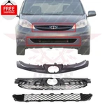 New Front Bumper Upper Lower Grille + Molding Trim Fits 2006-2010 Toyota Sienna. Fixed Price $208.66.