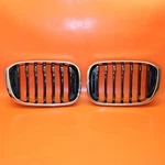 Bmw X3 X4 Grille Left Right 2018 2019 2020 2021 5113 7440854 Chrome Black Oem. Fixed Price $116.10.