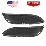 Pair Front Bumper Fog Lamp Hole Cover 14-16 Kia Forte Left & Right Bezel New. Fixed Price $22.39.