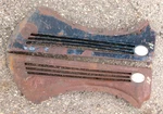 1938 1939 Ford Pickup Truck Hood Side Panels Pair W/ 85HP Emblems Patina. Fixed Price $199.00.